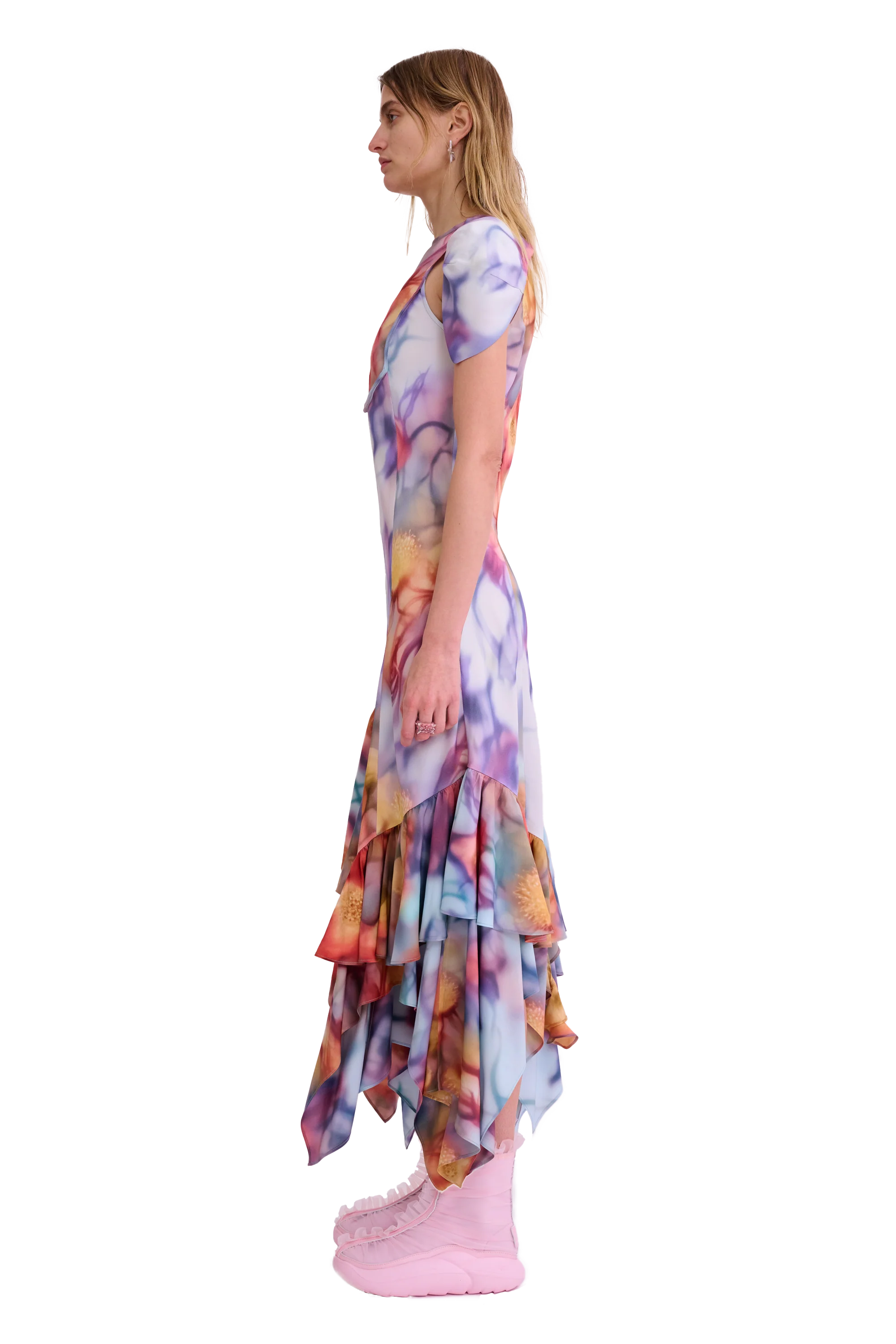 BARBED FLORAL HILLARY DRESS - Image 6