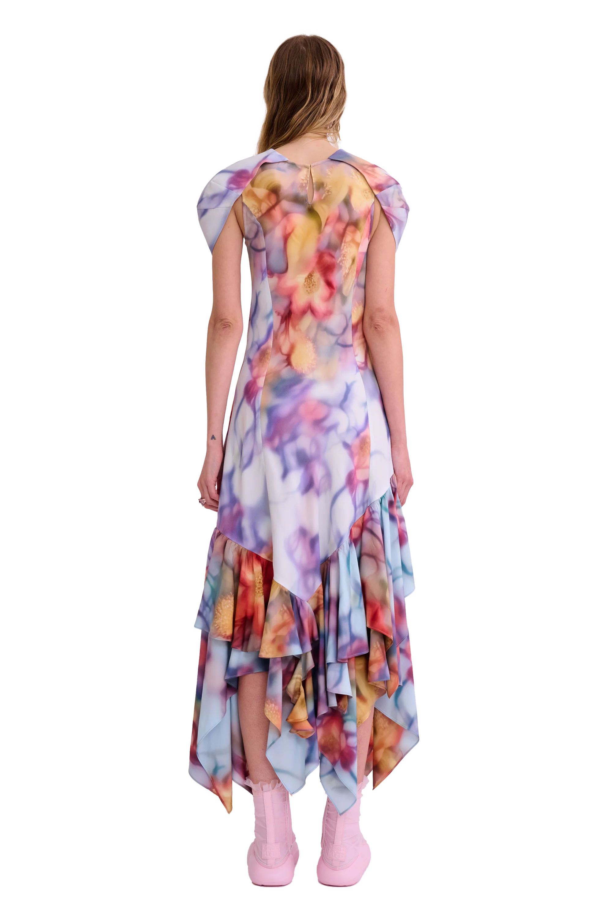 BARBED FLORAL HILLARY DRESS - Image 7