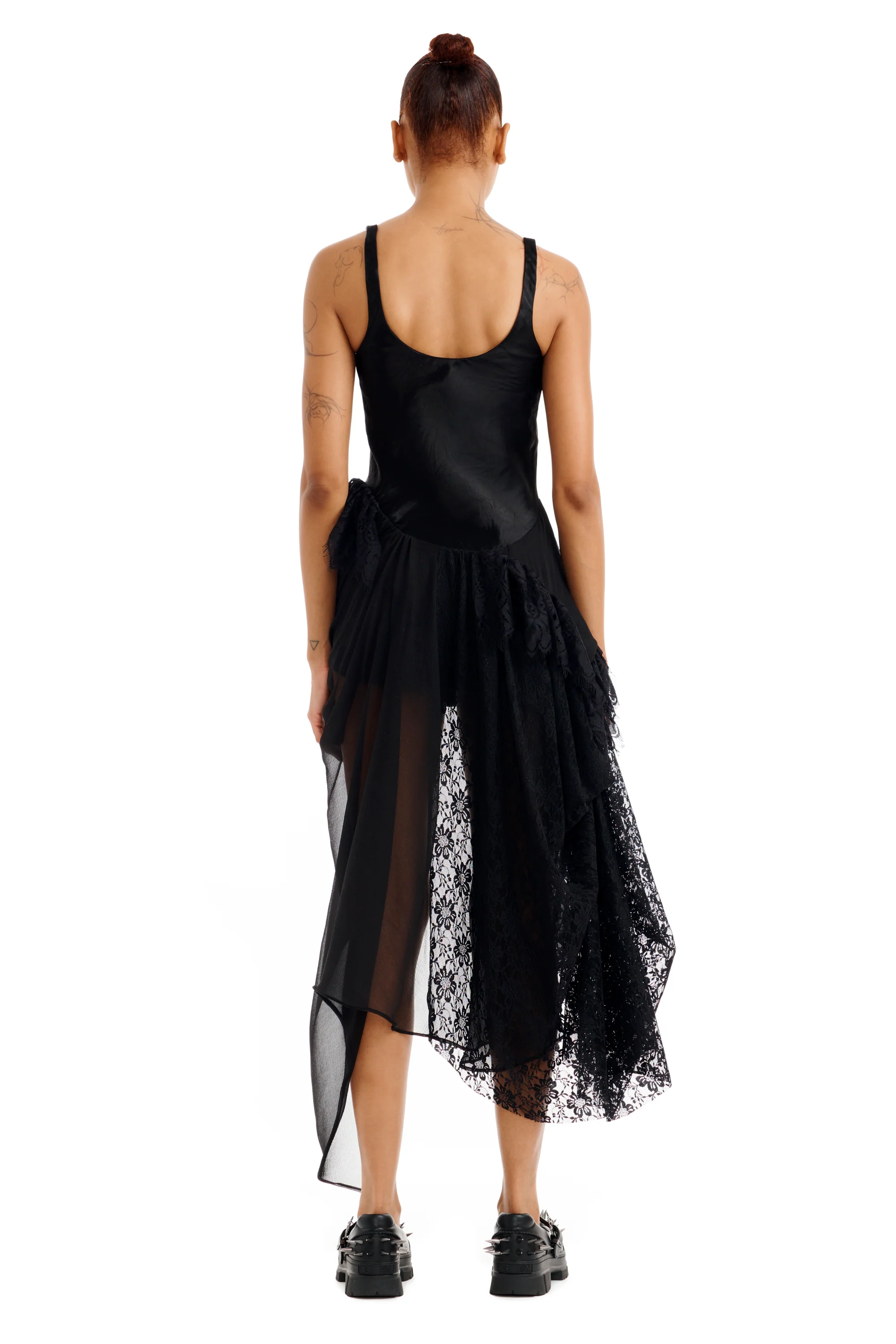 BLACK AMMI FANNY DRESS - Image 5