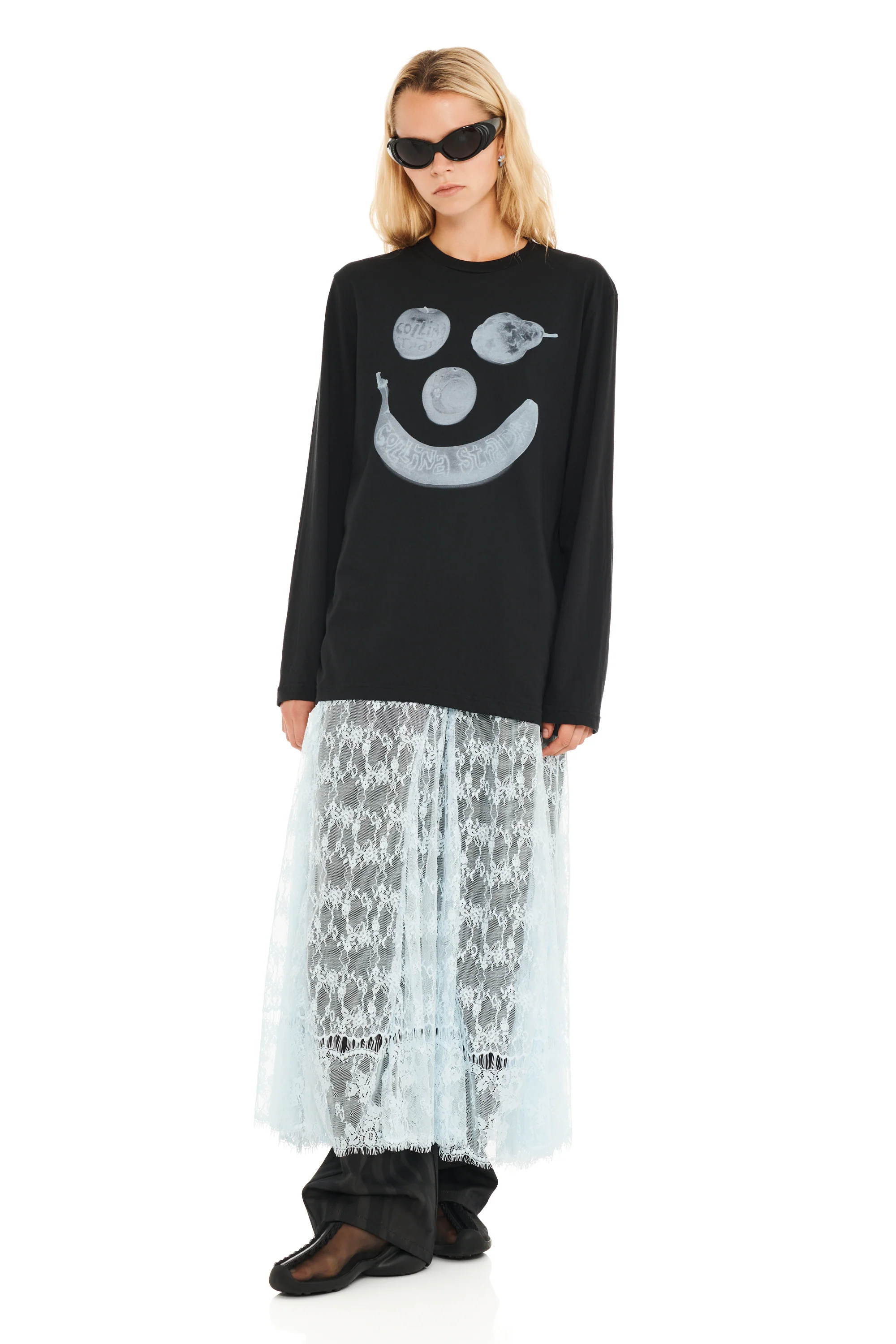 BLACK BANANA X-RAY LONG SLEEVE TEE - Image 3