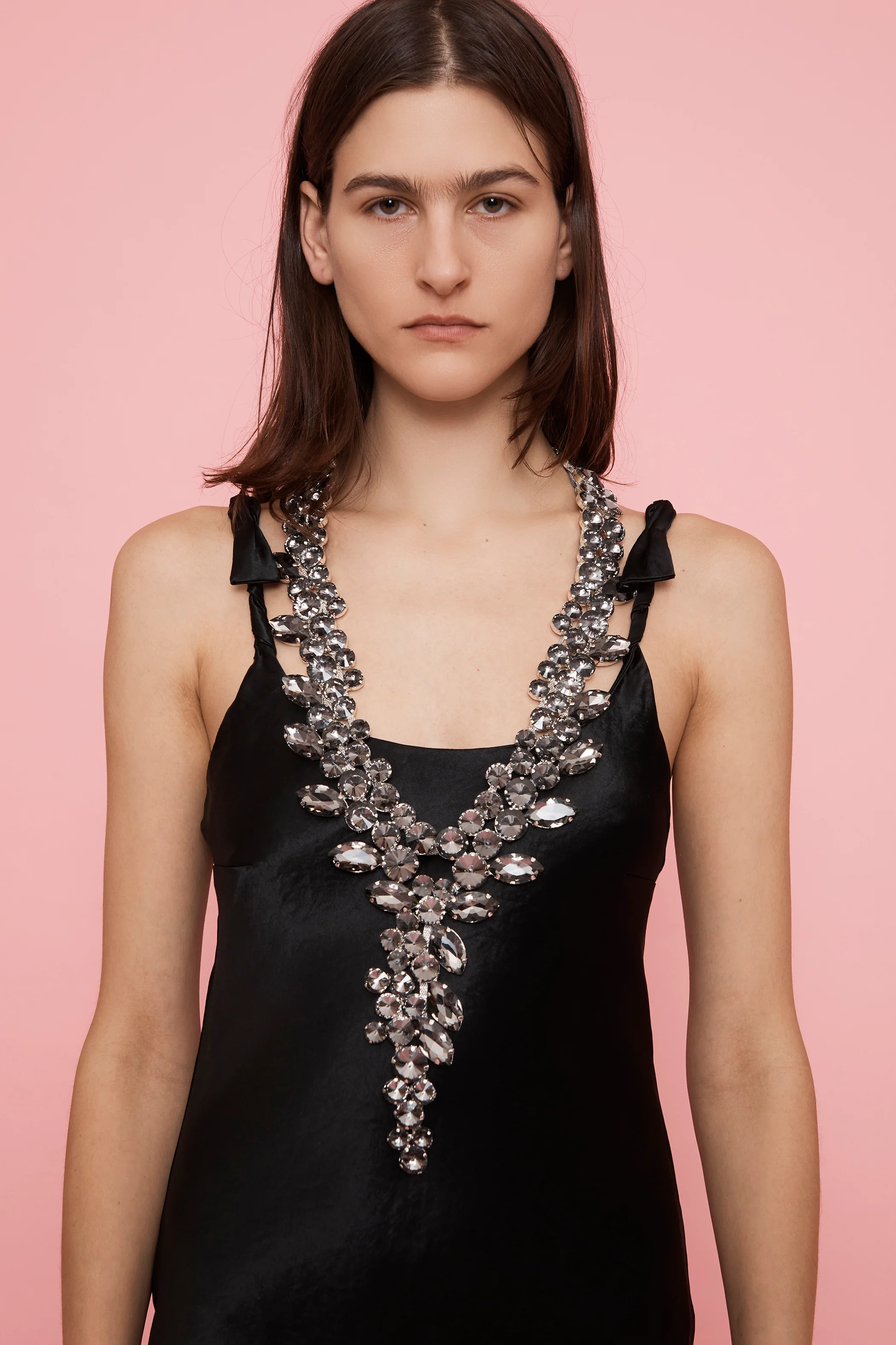 BLACK DIAMOND CHANDELIER NECKLACE - Image 3