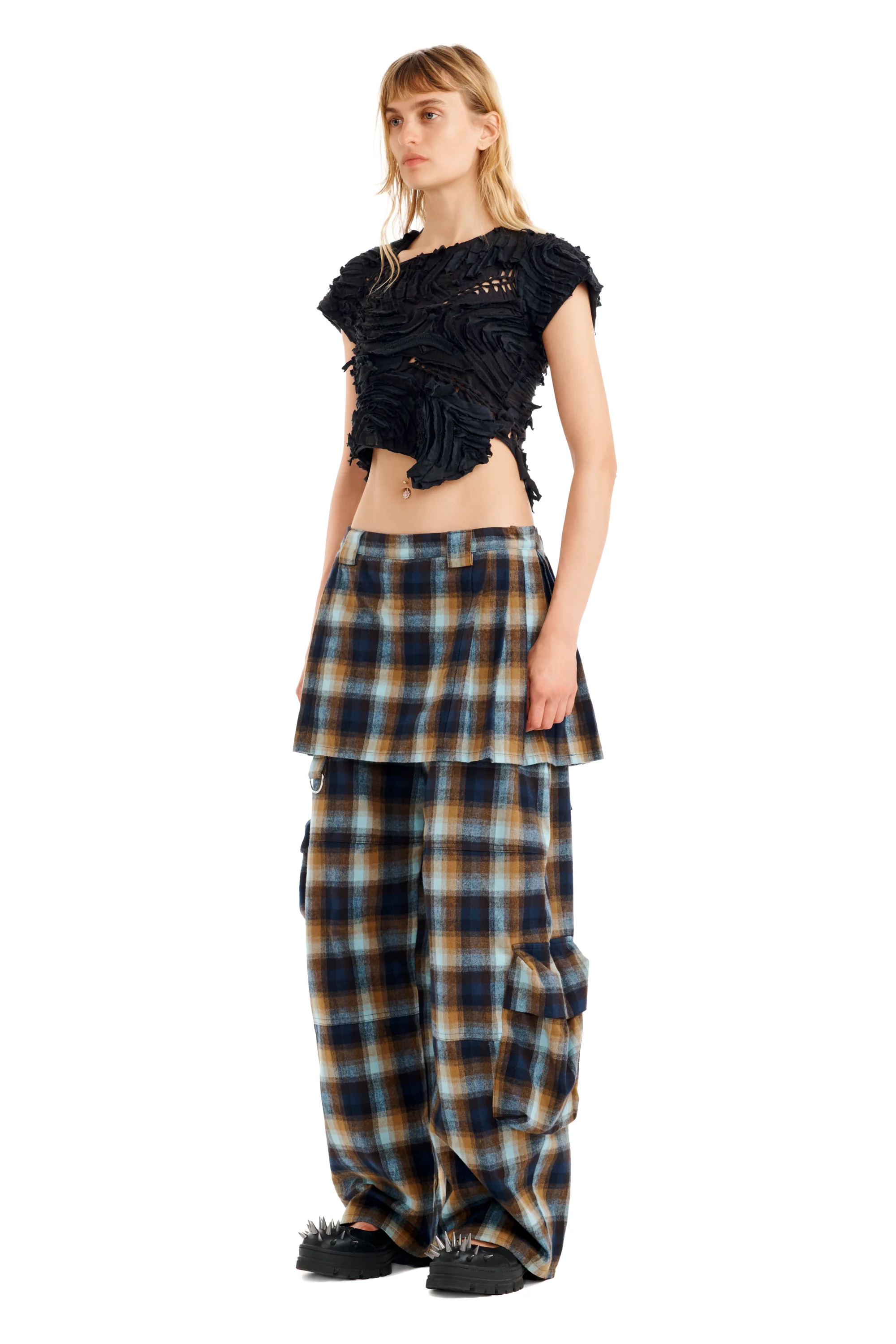 BLACK S/S CHIRP TOP - Image 3