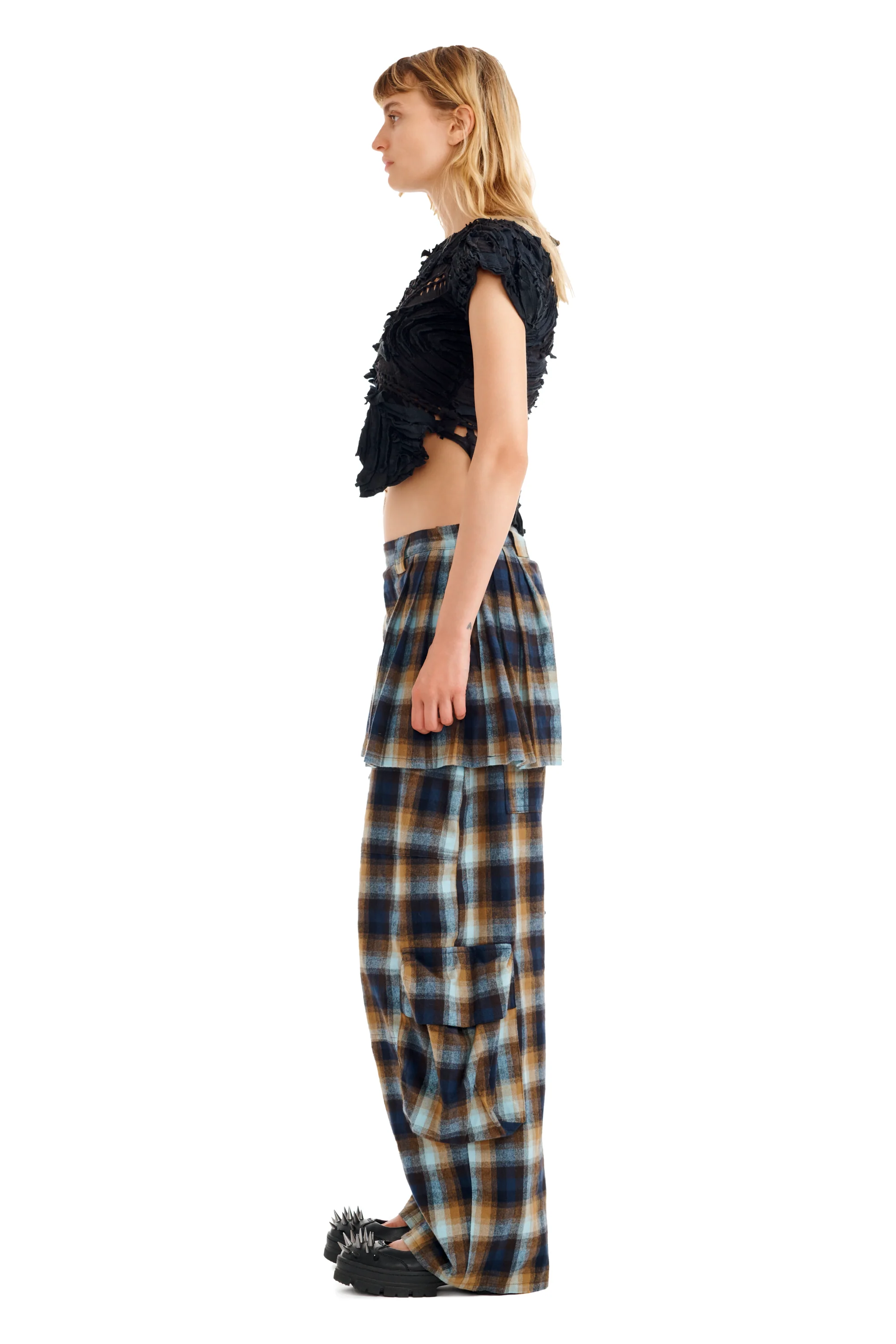 BLACK S/S CHIRP TOP - Image 4