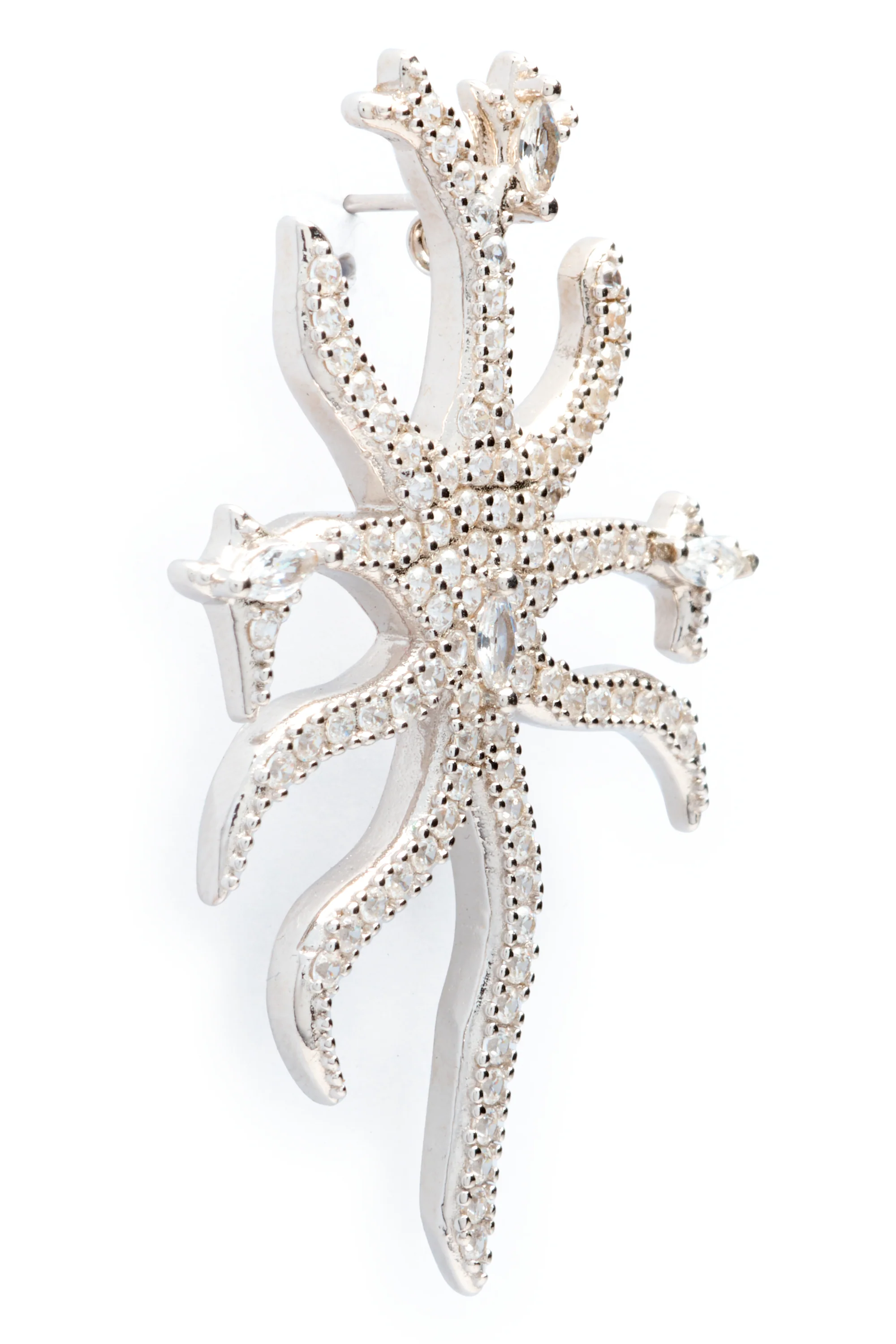 CRYSTAL CLEAR ETOILE EARRING - Image 3