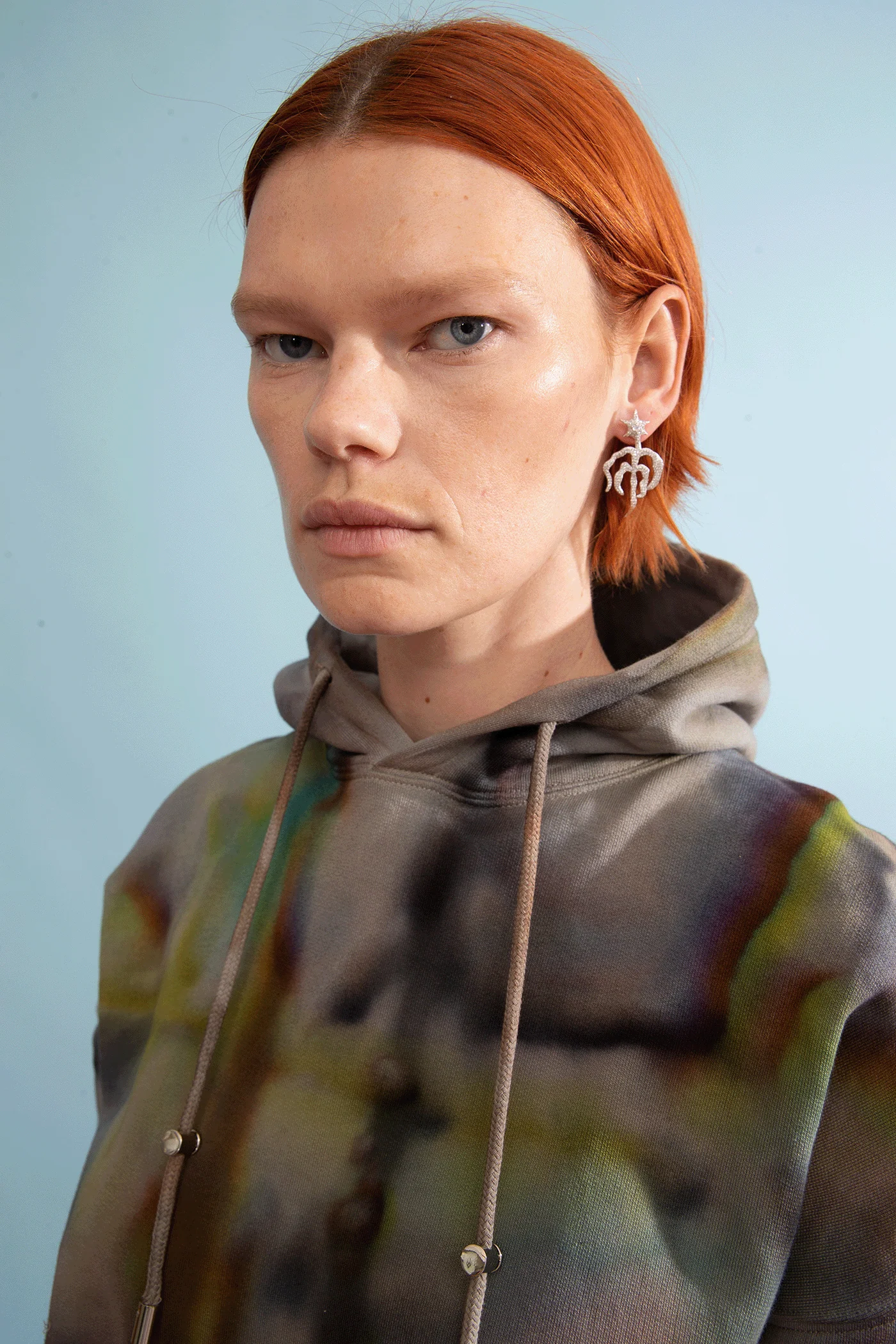 EMERALD STARBURST MIX EARRING - Image 3