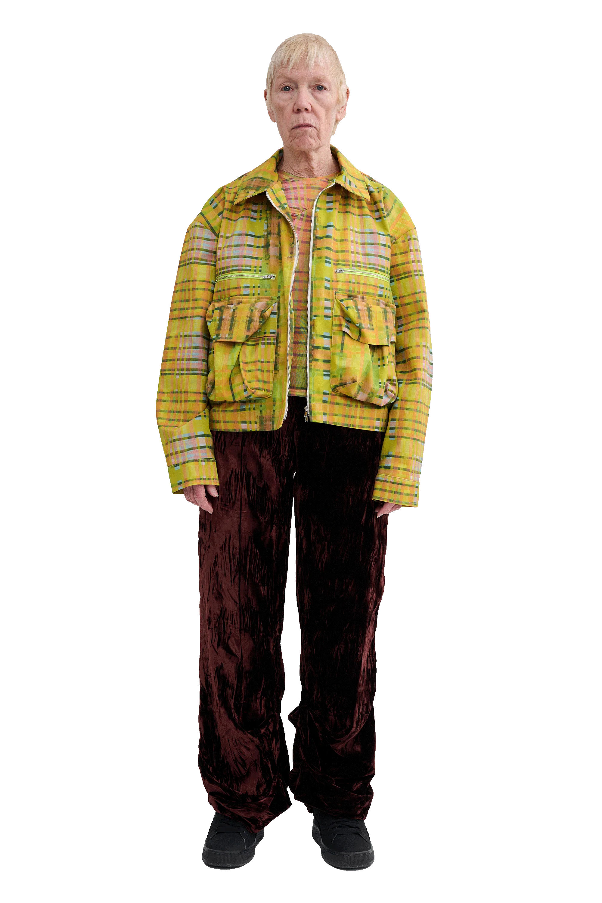 LIME PLAID NASH JACKET - Image 4