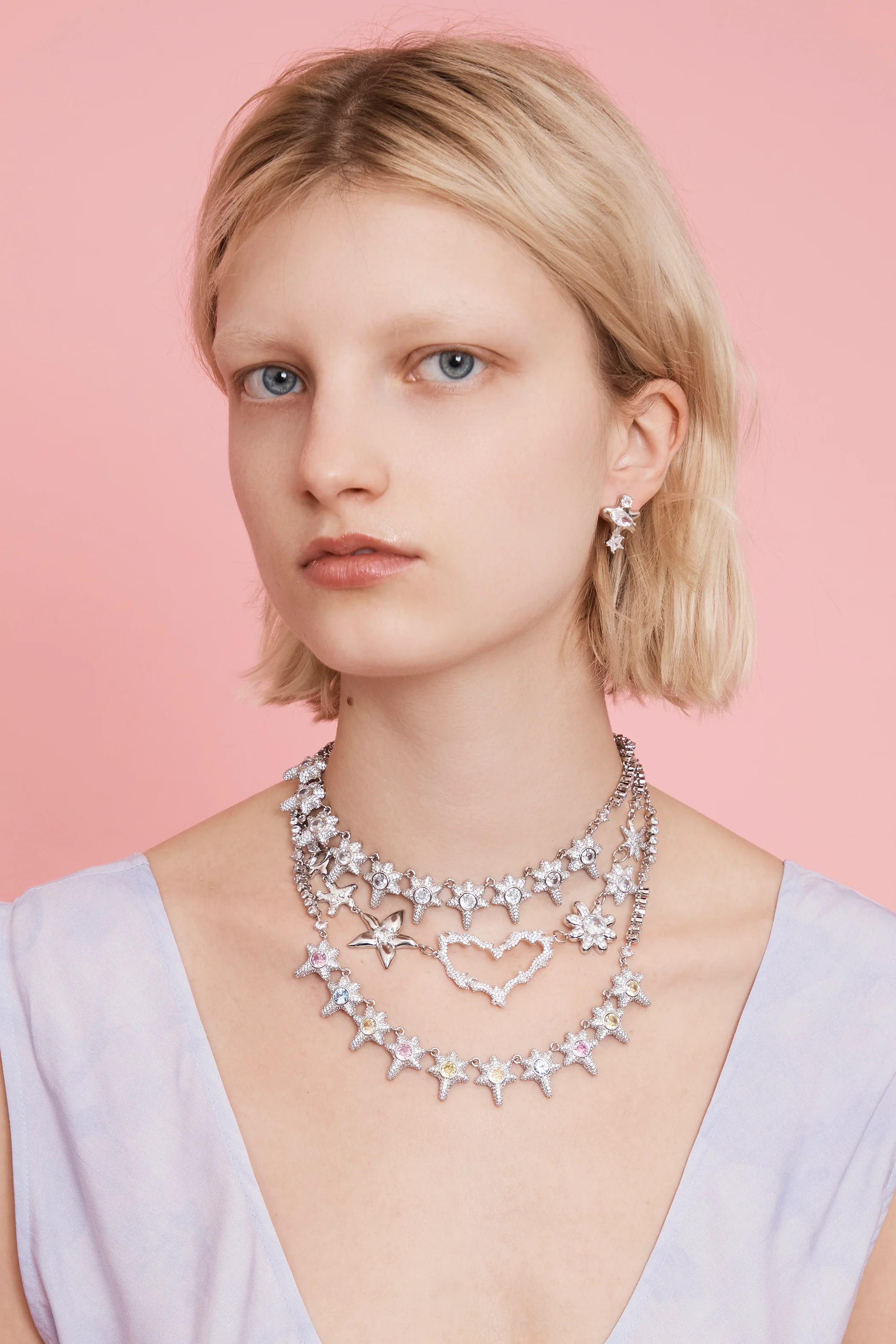 PASTEL CORAL NECKLACE - Image 3