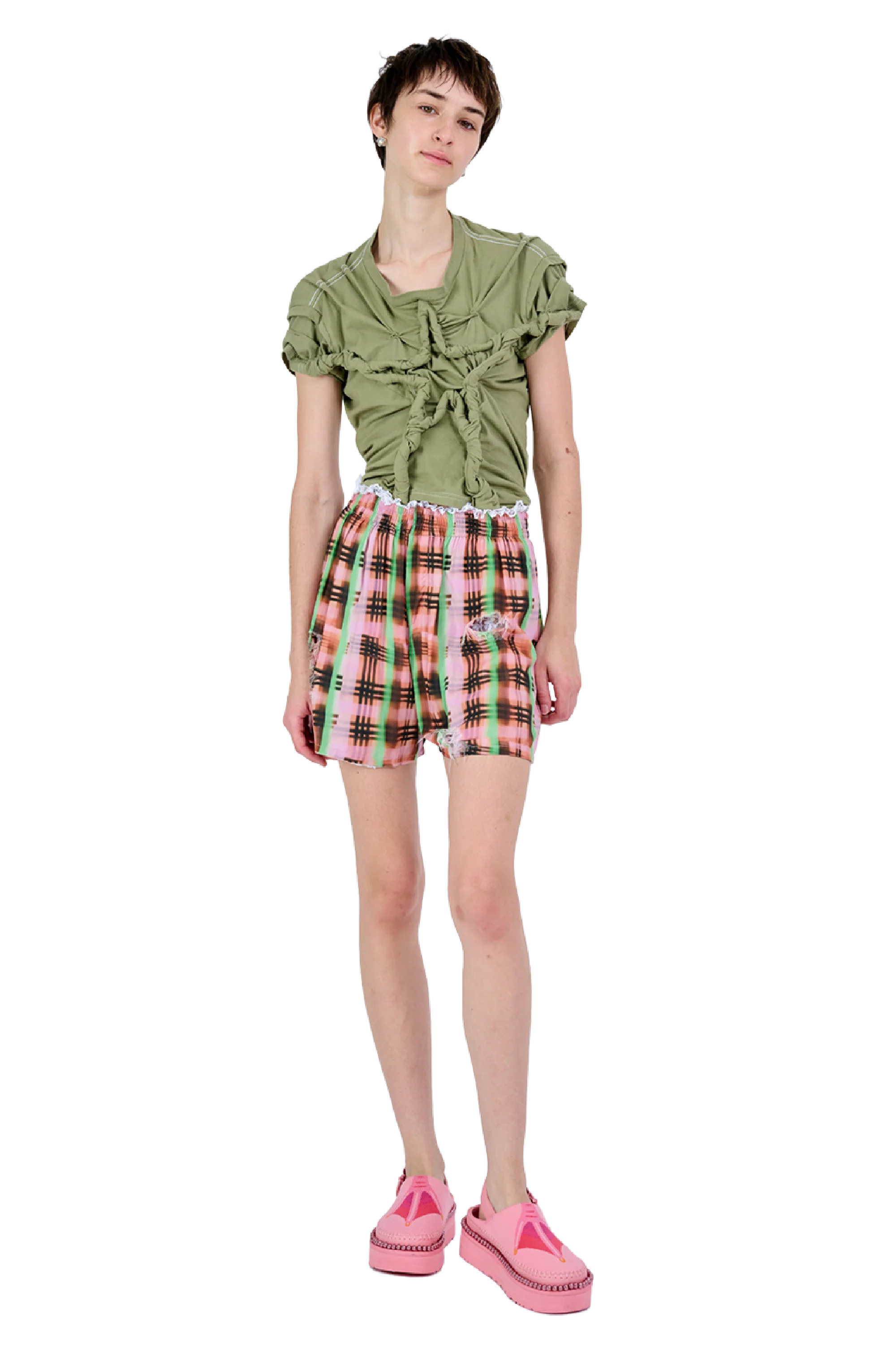 REGENERATIVE PLAID ODEON BOXER - Image 11