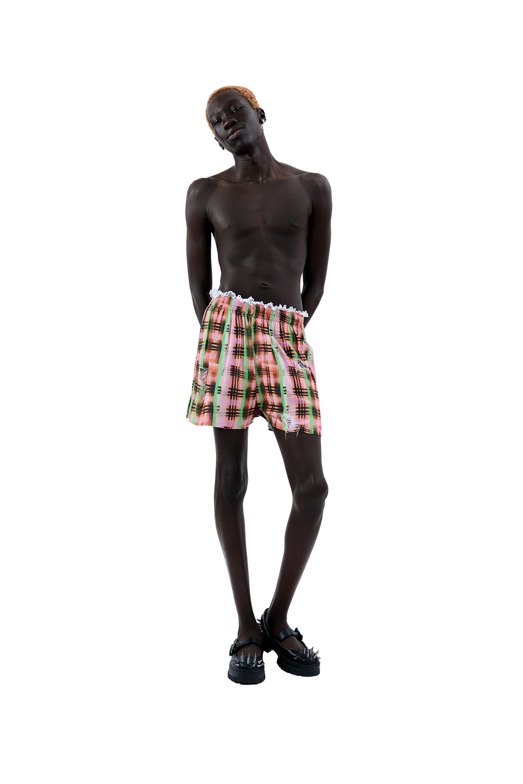 REGENERATIVE PLAID ODEON BOXER - Image 8