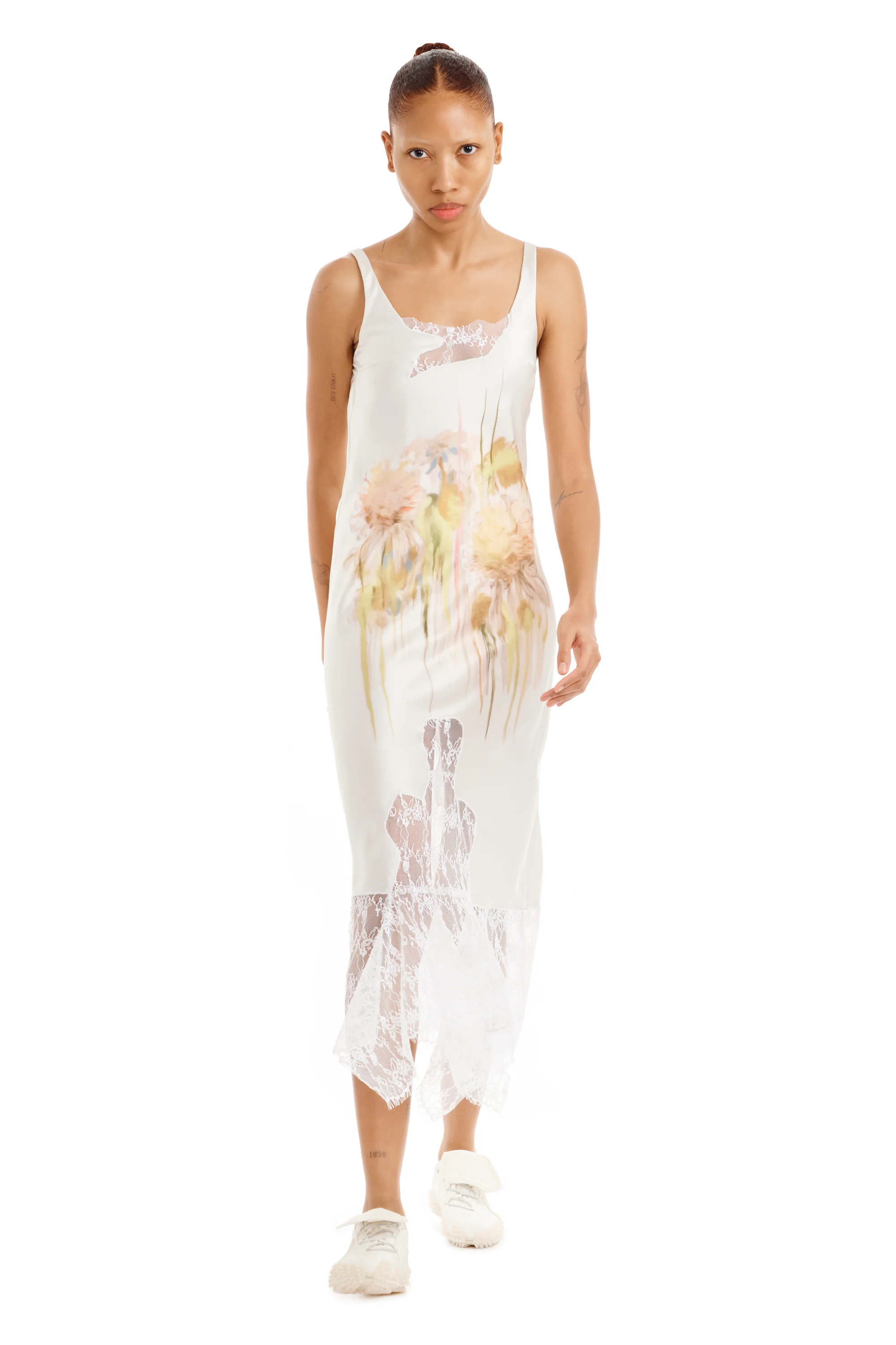 FLOWER DRIP ANEMONE DRESS - Image 3