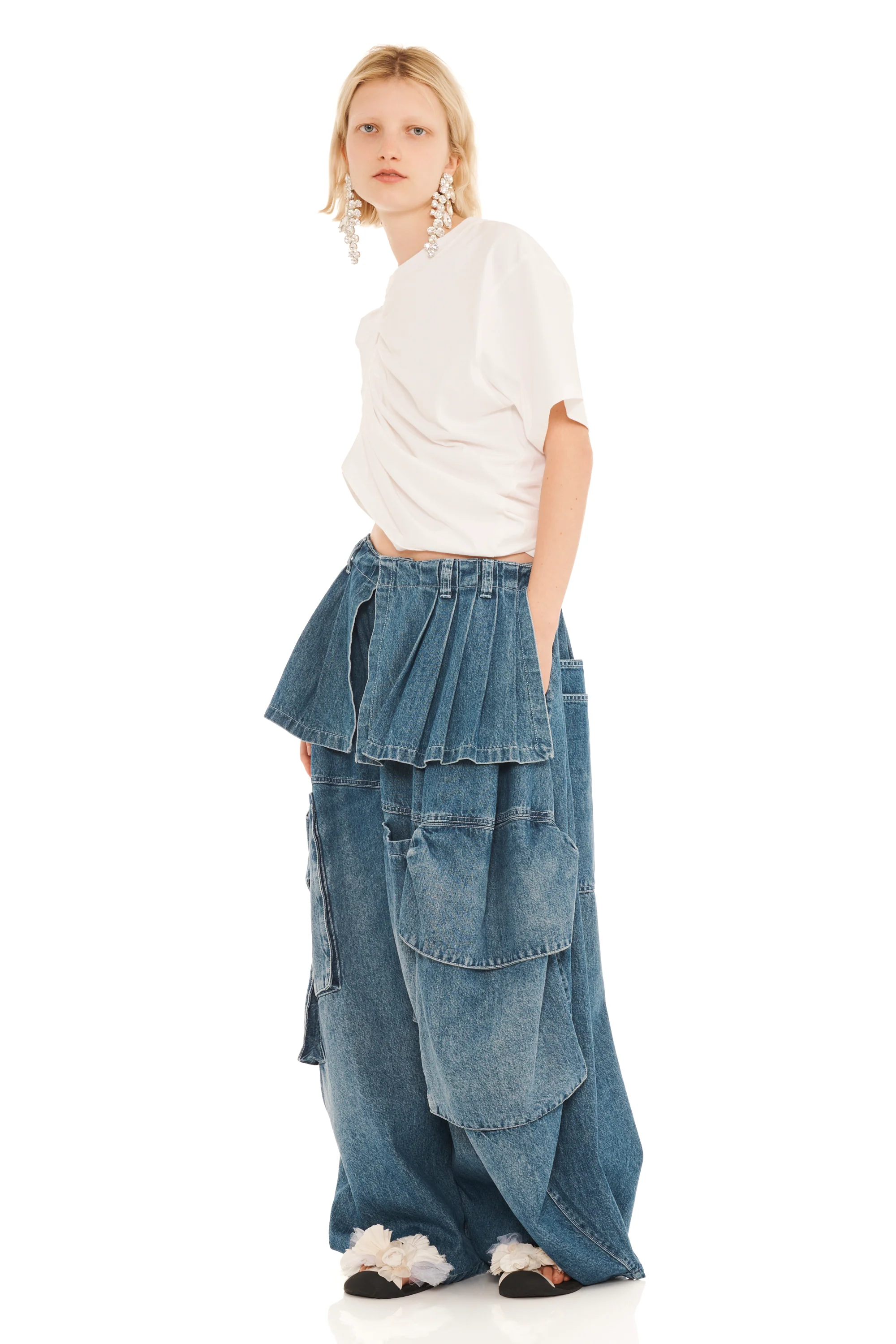 WHITE AMARYLLIS DUO TEE - Image 5