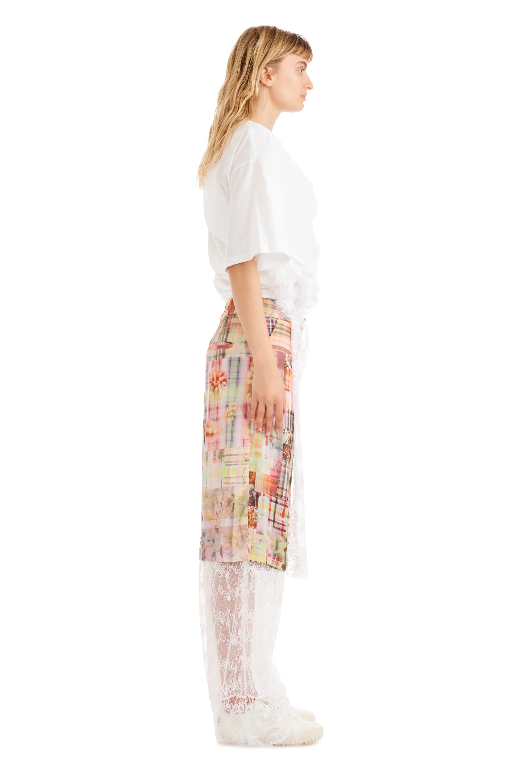 WHITE LACE EVA TEE - Image 6