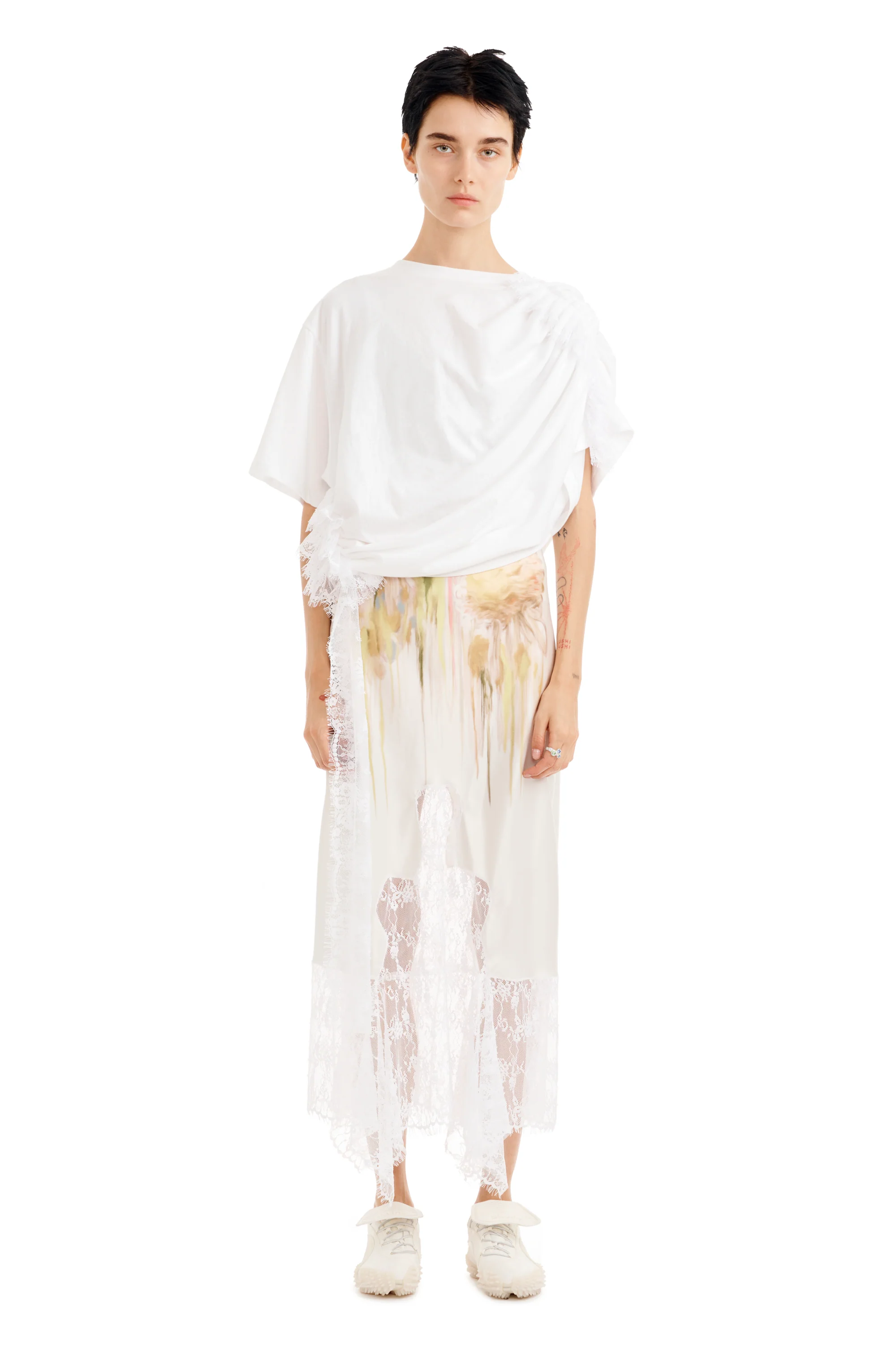 WHITE LACE EVA TEE - Image 9