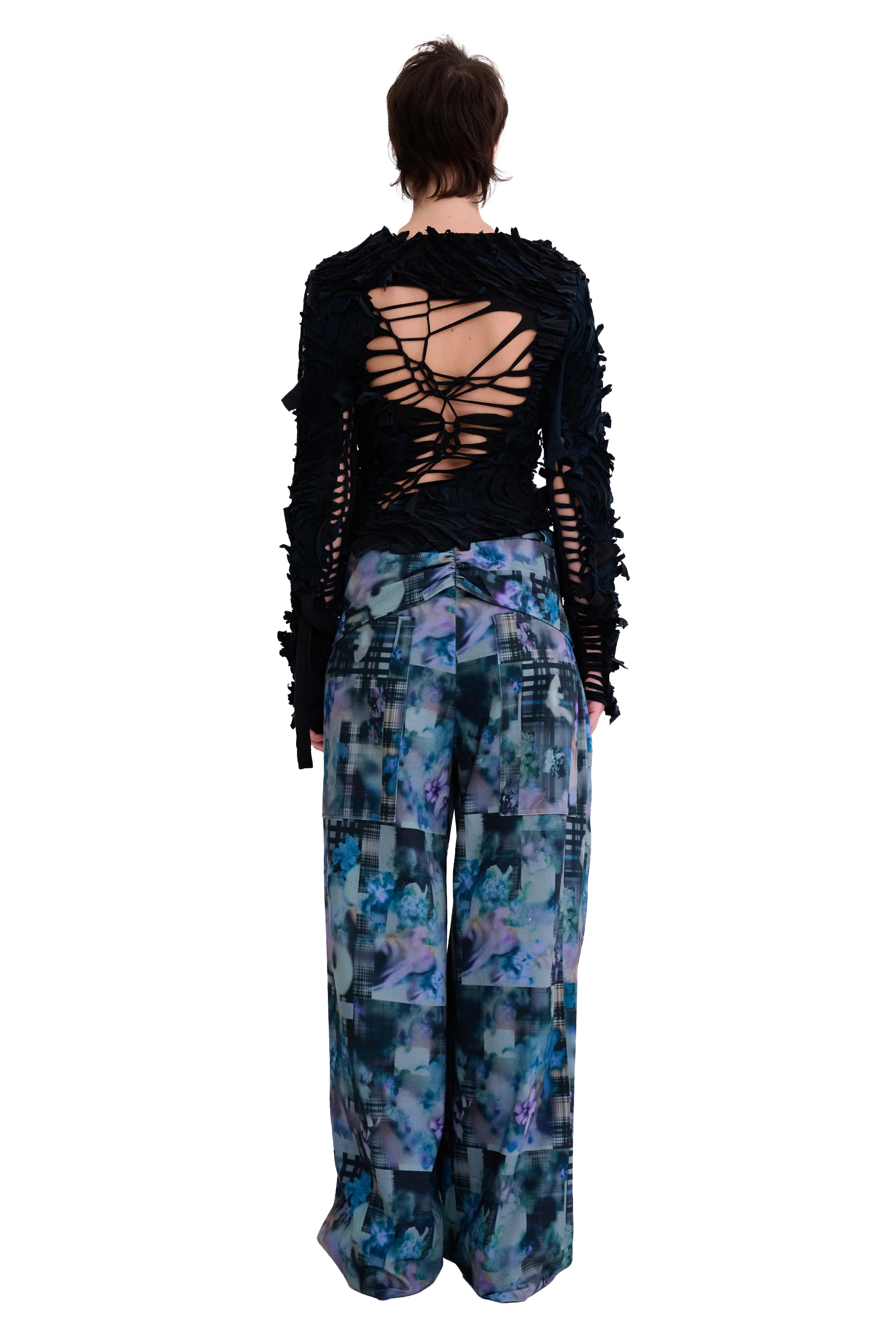 WORN BLACK L/S CHIRP TOP - Image 5