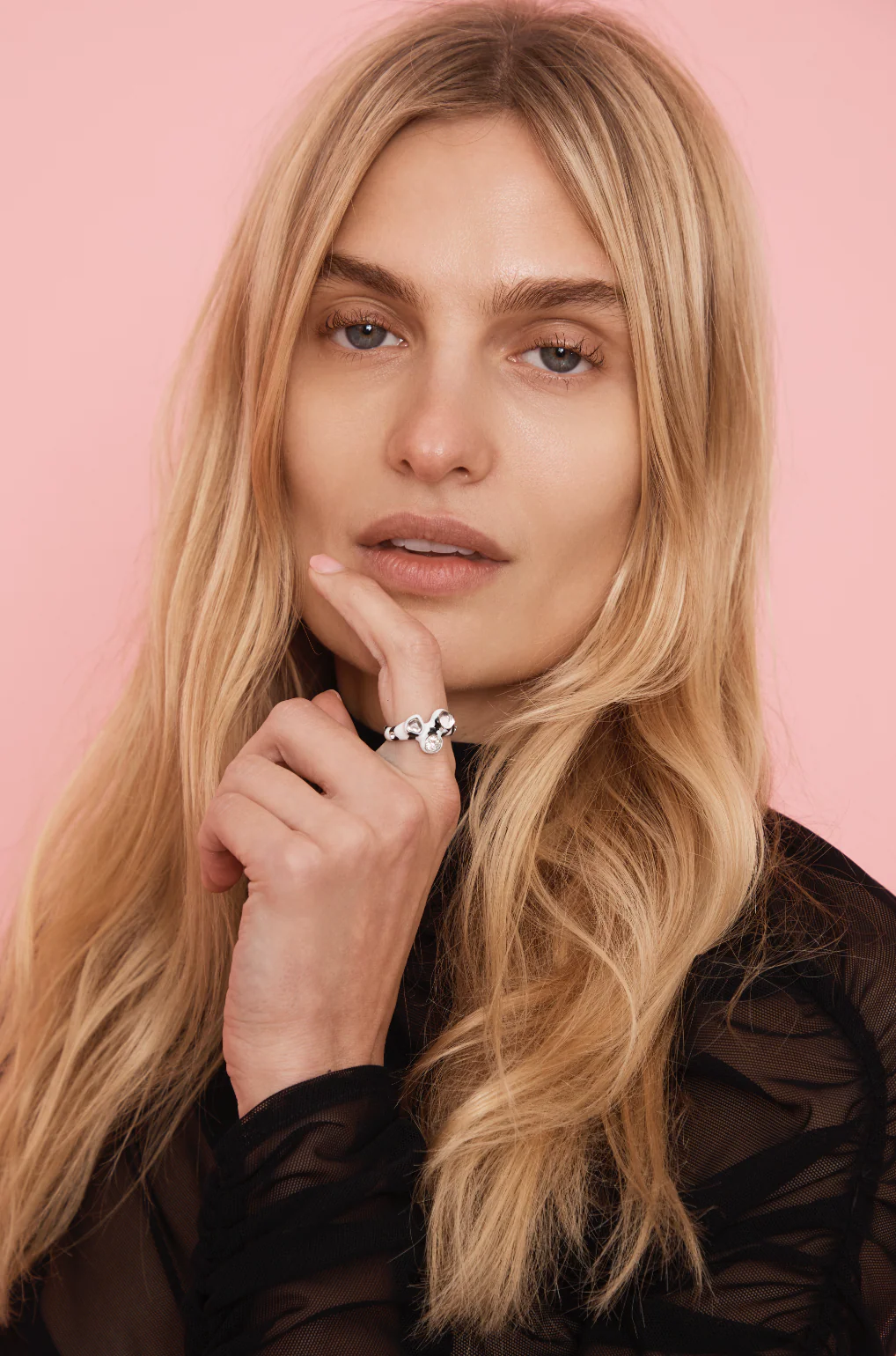 ZEBRA STRIPE FLORENCE RING - Image 4